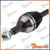Demi-Arbre de Transmission MTM gauche pour OPEL | NPW-PL-164, 17-1195